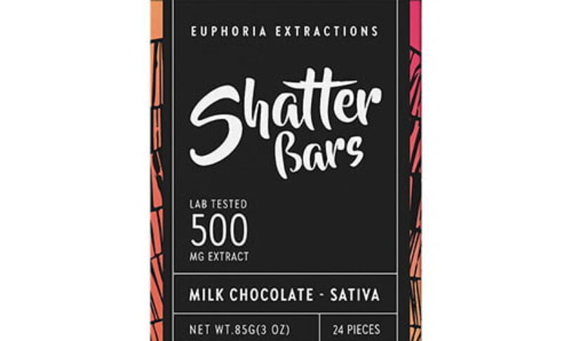Euphoria Extractions Sativa Shatter Bars